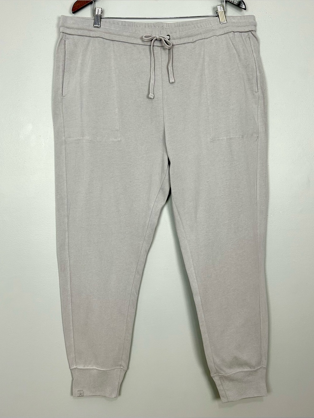 Barefoot Dreams Sunbleached Cotton Jogger Pants Women’s Size 1X Pull On Knit